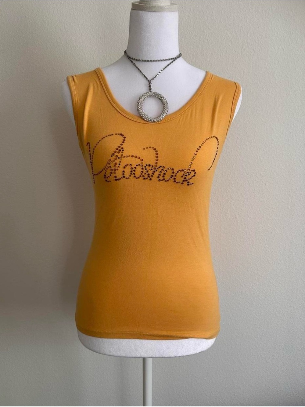 orange y2k top